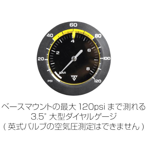 TOPEAK（トピーク） 空気入れ ジョーブロー アーバン EX : アトミック