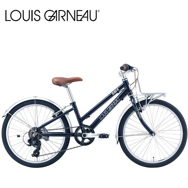 LOUIS 年間定番 GARNEAU ルイガノ J22 PLUS LG 22インチ 子供 自転車 キッズ NAVY 【送料込】