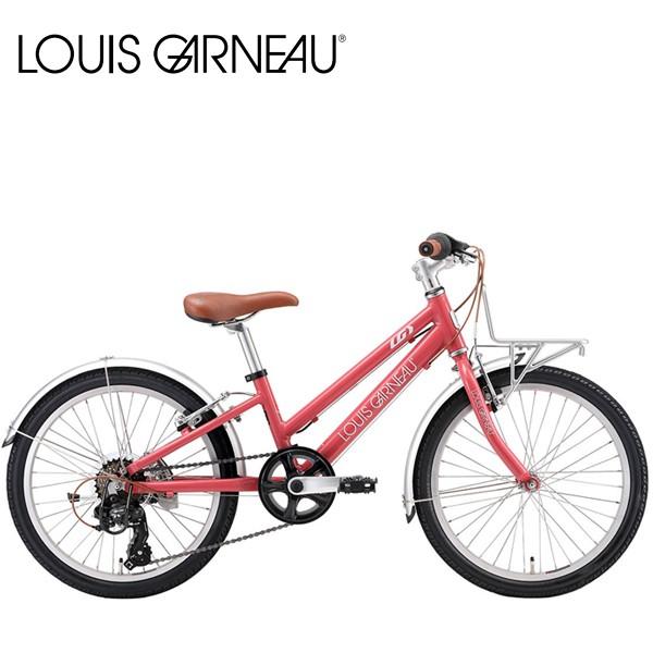 【店舗 在庫あり】 LOUIS GARNEAU ルイガノ J20 PLUS TERRA COTTA ROSE 20インチ  キッズ 子供 自転車