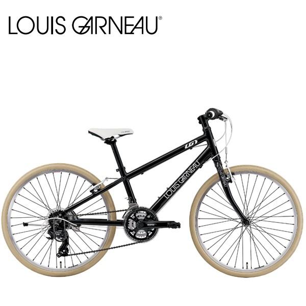 LOUIS GARNEAU ルイガノ J24 CROSS LG BLACK 24インチ  キッズ 子供 自転車｜atomic-cycle
