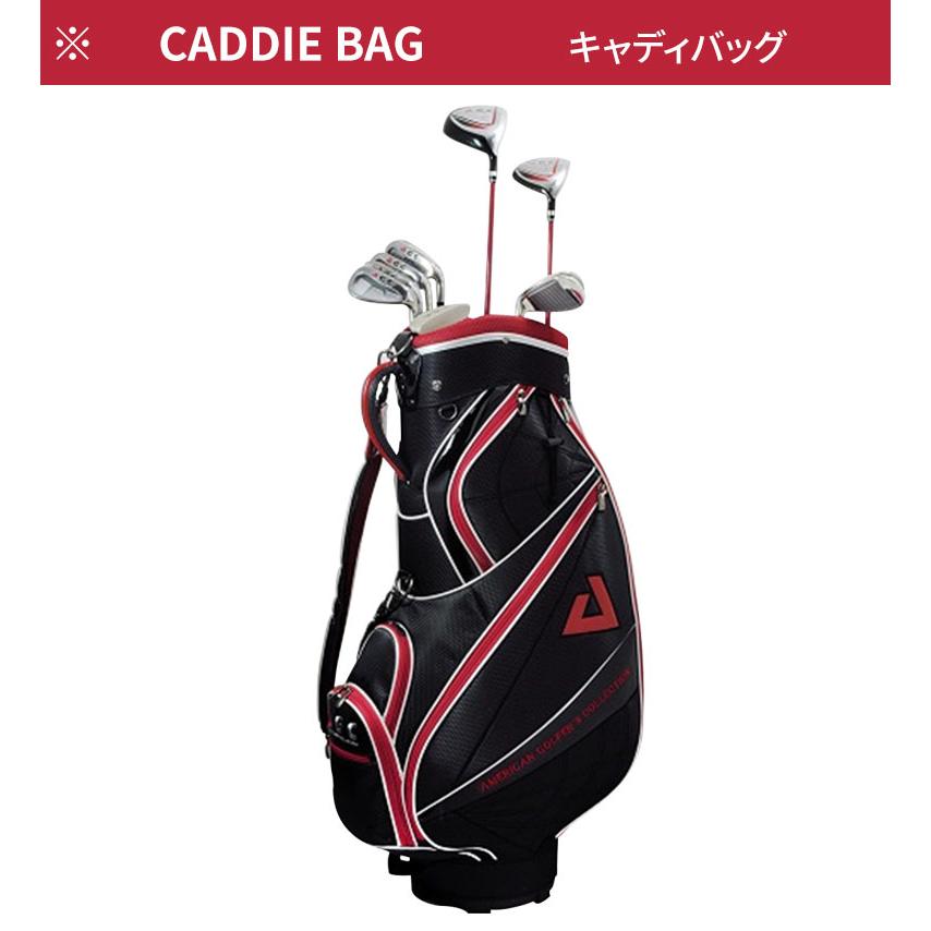 AGC ゴルフ AGCS-6781 クラブセット 9本組(1W,5W,6-P,S,PT) アイアン