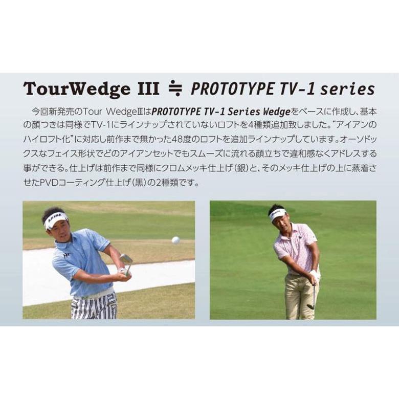「送料無料」アキラ ゴルフ ツアーウェッジ3 PVDコーティング ウェッジ NSプロ 950GH スチールシャフト AKIRA Tour Wedge III アキラプロダクツ｜atomic-golf｜08