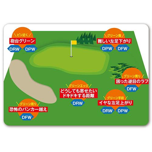 「送料無料」キャスコ ゴルフ ドルフィン DRW-119 DPW-119 DFW-119 ウェッジ スチールシャフト DOLPHIN チッパー ランニング フィンピッチ＆ラン フライング｜atomic-golf｜04