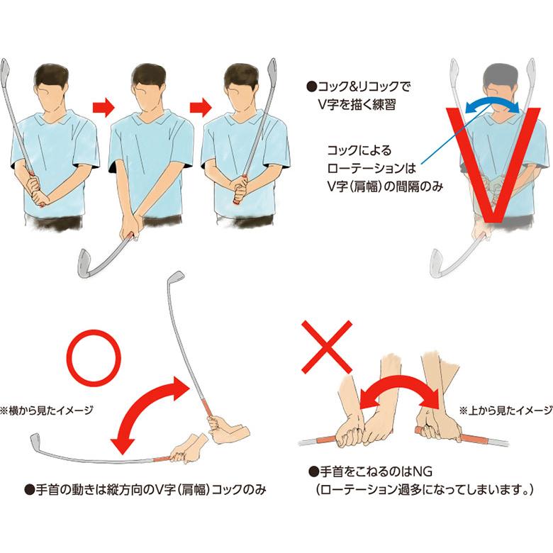 「送料無料」リンクス ゴルフ フレループ ウテル カーブ型スイング 練習器具 FURELOOP UTERU 素振り練習機 打てる｜atomic-golf｜05