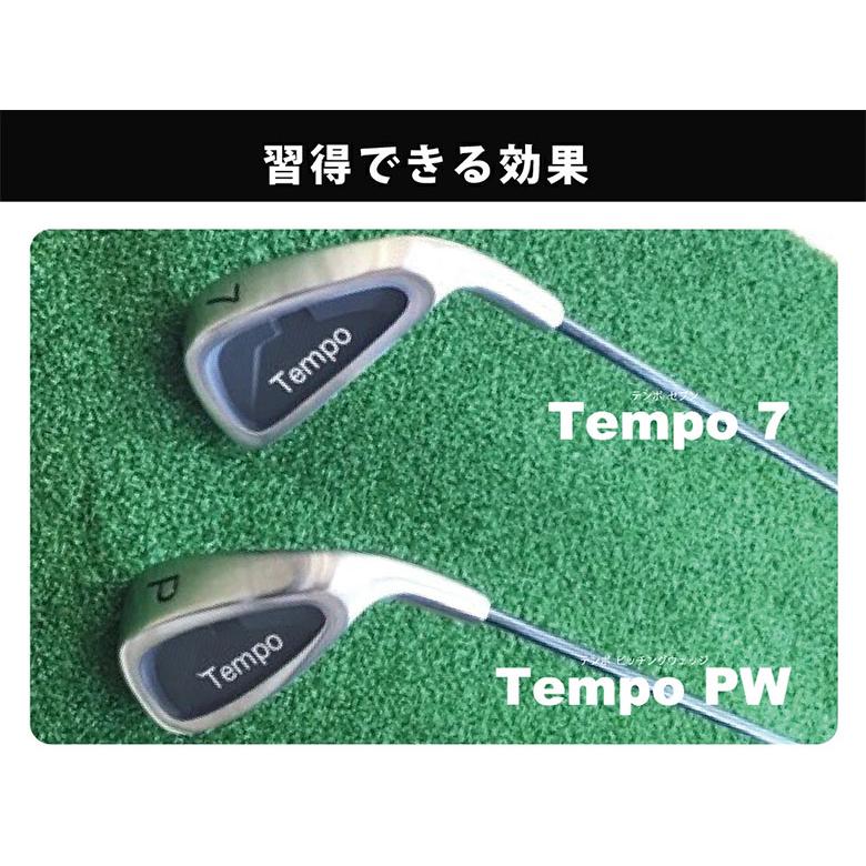 WGM Tempo 7＆Tempo PW テンポアイアン 打てる 練習器具スイング練習器 練習器機｜atomic-golf｜07