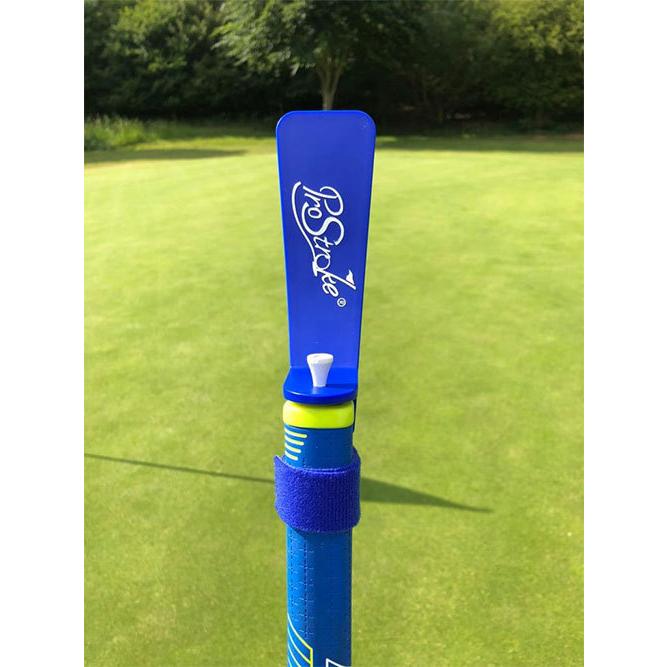 左右兼用」プロストローク ゴルフ Pro Stroke パター 練習器具 ブルー