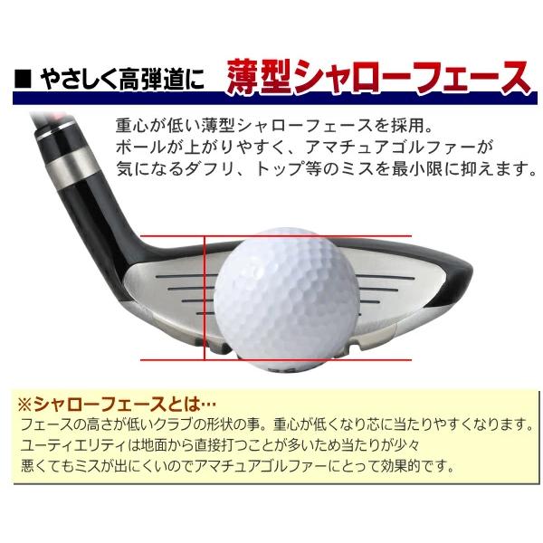 【レフティー/左用/送料無料】パワービルト ゴルフ サイテーション DH-U ユーティリティー オリジナル カーボンシャフト【即納】 POWER BILT（パワービルト） 「レフティー/左用/送料無料」パワー