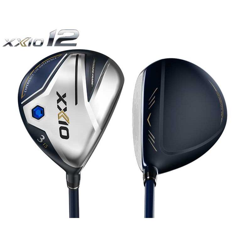 4/16.5度/Sのみ」ダンロップ ゴルフ ゼクシオ12 ネイビー フェアウェイ  