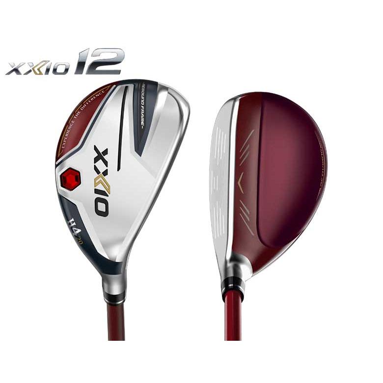 カラーカスタム」ダンロップ ゴルフ ゼクシオ12 レッド ハイブリッド  