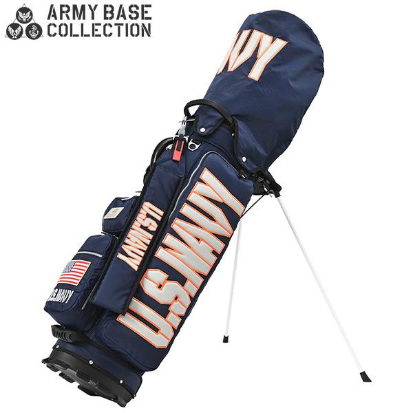 アーミーベースコレクション ゴルフ USネイビー ABC-051CB スタンド キャディバッグ ネイビー | ARMY BASE COLLECTION | 01