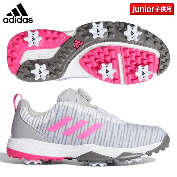 新品未使用】アディダス ゴルフ シューズ ジュニア コードカオス ボア