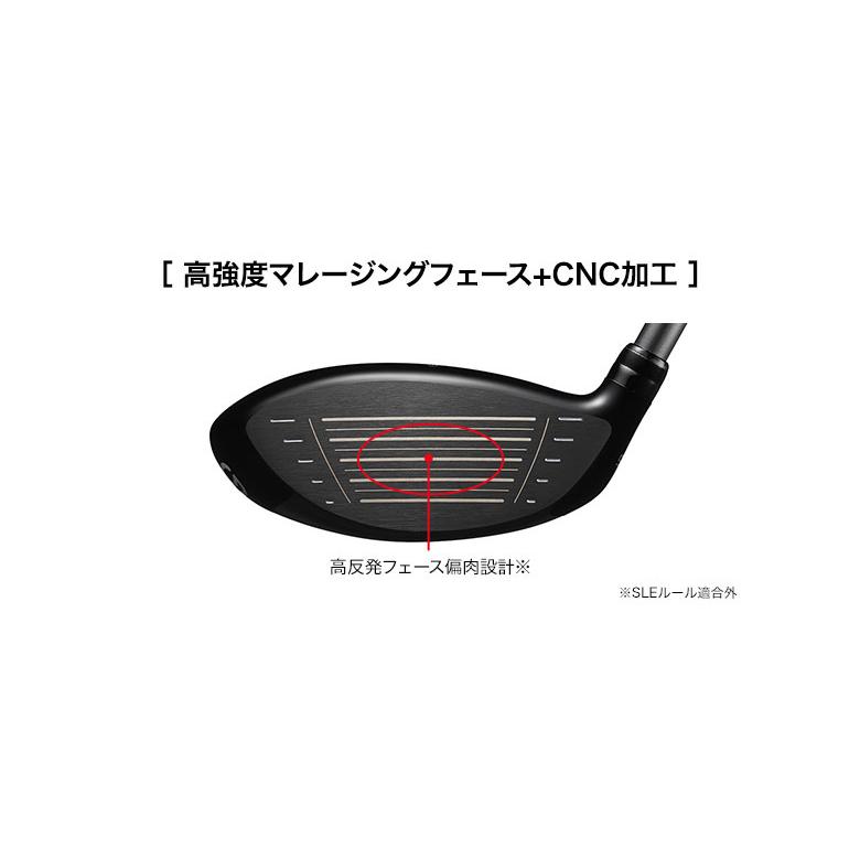 「レディース/高反発モデル」プロギア スーパーエッグ フェアウェイウッド SUPER egg 専用カーボンシャフトの画像