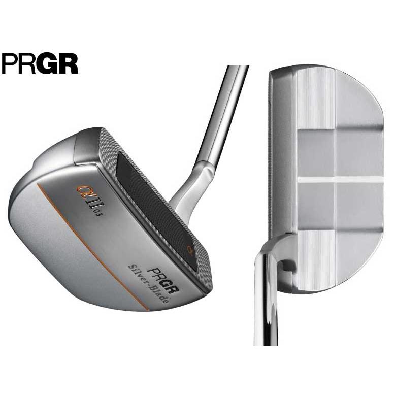 PRGR α 03 シルバー・ブレード パター PRGR プロギア シルバーブレードα2-03 パター : テレ東