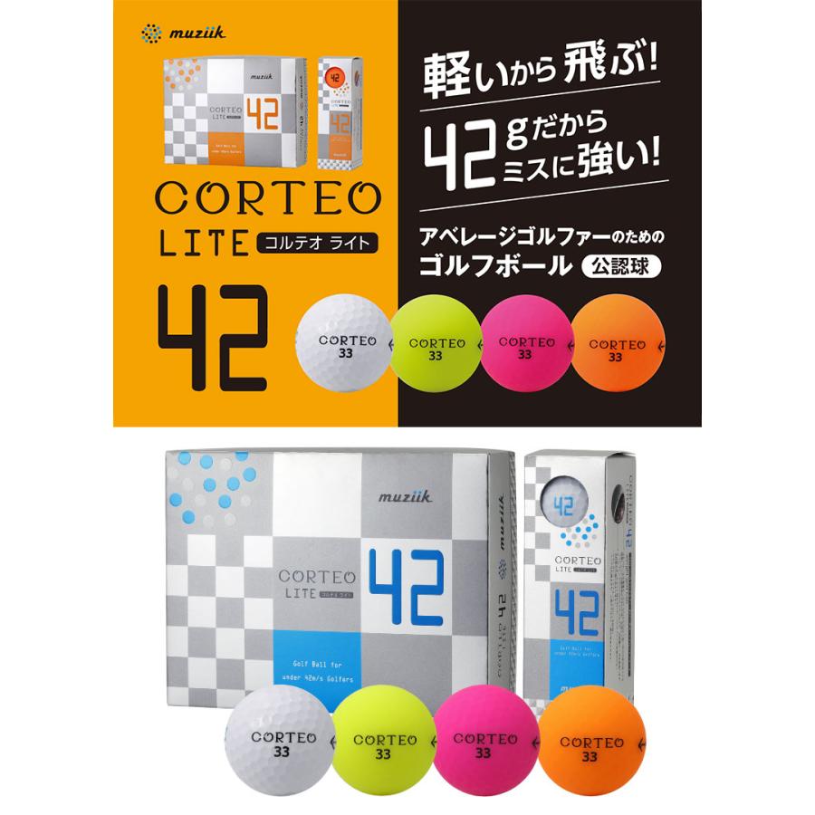 新品 3ケース販売 ムジーク ゴルフ コルテオ LITE 42 ゴルフボールmuziikCORTEO ライト42 3ダース 36球 megjc.gov.jm 新品 3ケース販売 ムジーク ゴルフ コルテオ LITE 42 ゴルフボールmuziikCORTEO ライト42 3ダース 36球 megjc.gov.jm