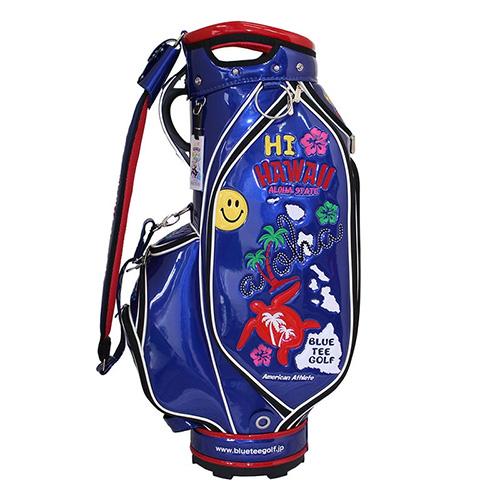 お値引き！！BLUE TEE GOLF CB-020 ネイビー ゴルフバッグ BLUE TEE GOLF（ブルーティーゴルフ） ブルーティー ゴルフ HI-HAWAII