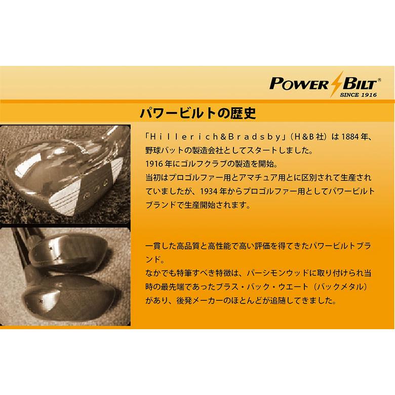 「高反発ドライバー」パワービルト スーパーモメンタム グレードワン クラブセット 13本組(1W,3W,5W,4U,5U,7I-10I,P,A,S,PT) カーボン キャディバッグ付きの画像