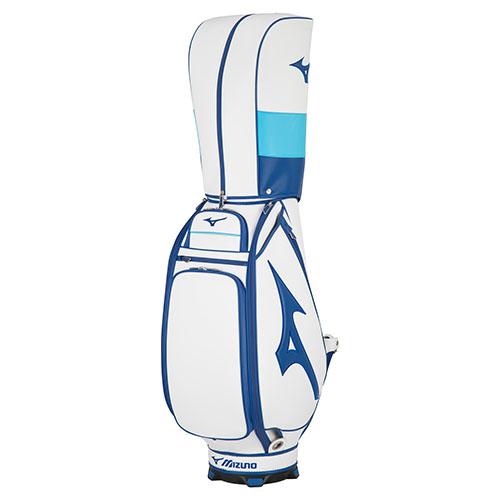 日本購入サイト ミズノ Tour Staff 5LJC222101 カート キャディバッグ ホワイトxブルー(01)mizunoツアースタッフ