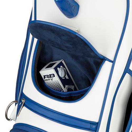 日本購入サイト ミズノ Tour Staff 5LJC222101 カート キャディバッグ ホワイトxブルー(01)mizunoツアースタッフ