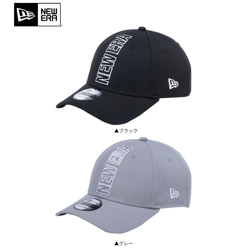 「送料無料」ニューエラ ゴルフ 13327925 9FORTY Vertical Logo バーチカルロゴ キャップ ブラック,グレー NEW ERA LOGO｜atomic-golf｜02