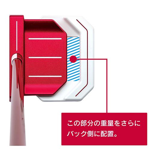 超レア 希少 大人気 センターシャフト キャスコ 赤パター （kasco 