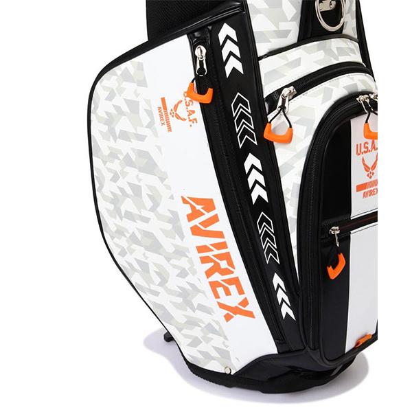 アビレックス ゴルフ 2F-BA2 スタンド キャディバッグ ブラック(BLK)ゴルフバッグ アビレックス キャディバッグ