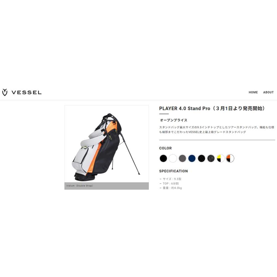 VESSEL（スポーツ） ベゼル PLAYER 4.0 PRO Stand Double スタンド 