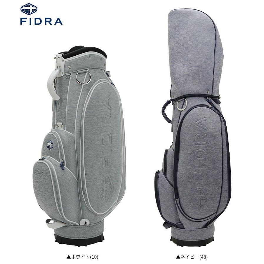 フィドラ ゴルフ FD5MNC01 スウェット カート 9インチ キャディバッグFIDRA ゴルフバッグ シンプル フィドラ ゴルフバッグ