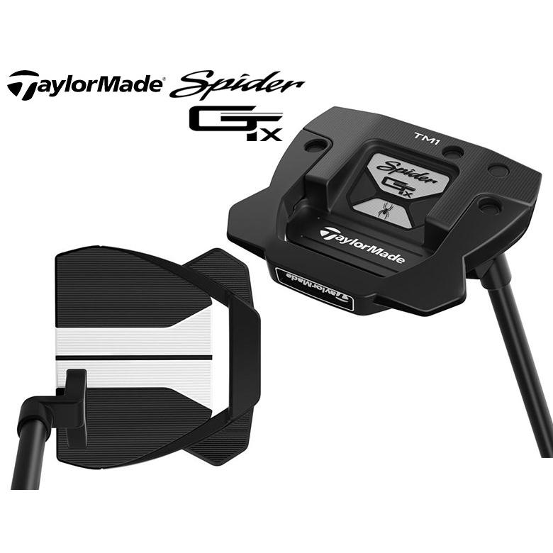 テーラーメイド ゴルフ スパイダーGTX ブラック トラスヒール パター KBS 120 BLACK STEPPED スチールシャフト TaylorMade Spider GTX Truss BLACK TM1 Spider BLACK パター STEPPED GTX テーラーメイド KBS 安定性を追求したヘッドシェイプ世界のトッププロから支持されてきた の原点とも言える高慣性モーメントで洗練されたヘッドシェイプを継承 流線形のラインとシャープなアングルが 印象的なフレームを作り出し構えた時の安心感を与える 見ための美しさに加え 高慣性モーメントによる優れた安定性と寛容性を両立している 最適な重量配分軽量 6061アルミニウム ボディとコア部分を中空構造にしたことにより 余剰重量を外周に配分 さらにステンレス製のスチールウェイトリング 154g をヘッド後方に配置したことで ミッドサイズながらも重心を深くすることが可能となり ミスヒットに対する寛容性を高めた 最適な重量配分が インパクト時のねじれを抑え ボールの直進性と安定性が向上した 進化したアライメント シリーズで定評のあるトゥルーパスアライメントがさらに進化 ターゲットに対して簡単に正確にアライメントすることができ ホールまでのラインのイメージが出しやすく自然なストロークをサポート スムーズな転がりブラックTPUウレタンとシルバーアルミニウムの複合素材からなる『Pure Roll 2』インサートを採用 45度の角度で下向きに入った溝が フェース全体のトップスピンを向上させ 効率的に順回転を生み出しスムーズな転がりを実現する 豊富なカラーバリエーション では オーソドックスなブラック シルバーに加え ツアーレッド アイスブルー ホワイト セレクトフィットストア限定 など豊富なカラーバリエーションの中から プレースタイルや好みに合わせて選択できる Stroke Pistol GTR Grey/Black/White 径58/82 5g メンズ