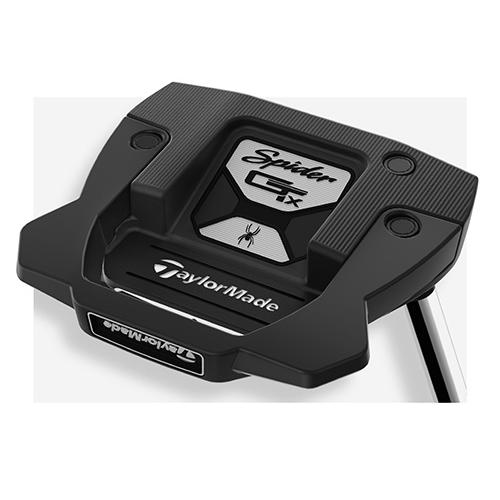 テーラーメイド ゴルフ スパイダーGTX ブラック トラスヒール パター KBS 120 BLACK STEPPED スチールシャフト TaylorMade Spider GTX Truss BLACK TM1 Spider BLACK パター STEPPED GTX テーラーメイド KBS 安定性を追求したヘッドシェイプ世界のトッププロから支持されてきた の原点とも言える高慣性モーメントで洗練されたヘッドシェイプを継承 流線形のラインとシャープなアングルが 印象的なフレームを作り出し構えた時の安心感を与える 見ための美しさに加え 高慣性モーメントによる優れた安定性と寛容性を両立している 最適な重量配分軽量 6061アルミニウム ボディとコア部分を中空構造にしたことにより 余剰重量を外周に配分 さらにステンレス製のスチールウェイトリング 154g をヘッド後方に配置したことで ミッドサイズながらも重心を深くすることが可能となり ミスヒットに対する寛容性を高めた 最適な重量配分が インパクト時のねじれを抑え ボールの直進性と安定性が向上した 進化したアライメント シリーズで定評のあるトゥルーパスアライメントがさらに進化 ターゲットに対して簡単に正確にアライメントすることができ ホールまでのラインのイメージが出しやすく自然なストロークをサポート スムーズな転がりブラックTPUウレタンとシルバーアルミニウムの複合素材からなる『Pure Roll 2』インサートを採用 45度の角度で下向きに入った溝が フェース全体のトップスピンを向上させ 効率的に順回転を生み出しスムーズな転がりを実現する 豊富なカラーバリエーション では オーソドックスなブラック シルバーに加え ツアーレッド アイスブルー ホワイト セレクトフィットストア限定 など豊富なカラーバリエーションの中から プレースタイルや好みに合わせて選択できる Stroke Pistol GTR Grey/Black/White 径58/82 5g メンズ