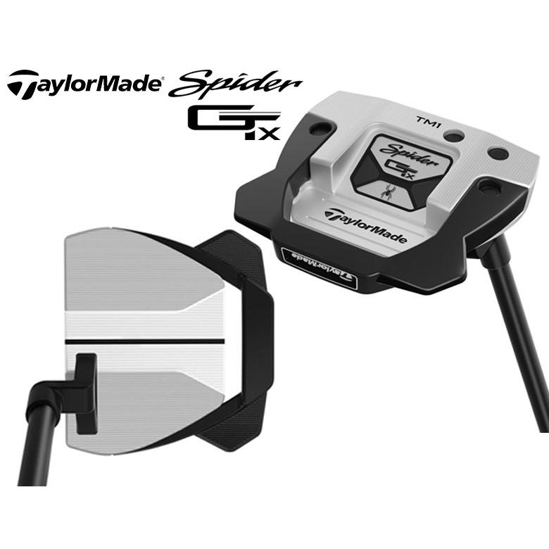 テーラーメイド ゴルフ スパイダーGTX デューンシルバー トラスヒール パター KBS 120 BLACK STEPPED スチールシャフト TaylorMade Spider GTX SILVER Truss TM1｜atomic-golf｜02