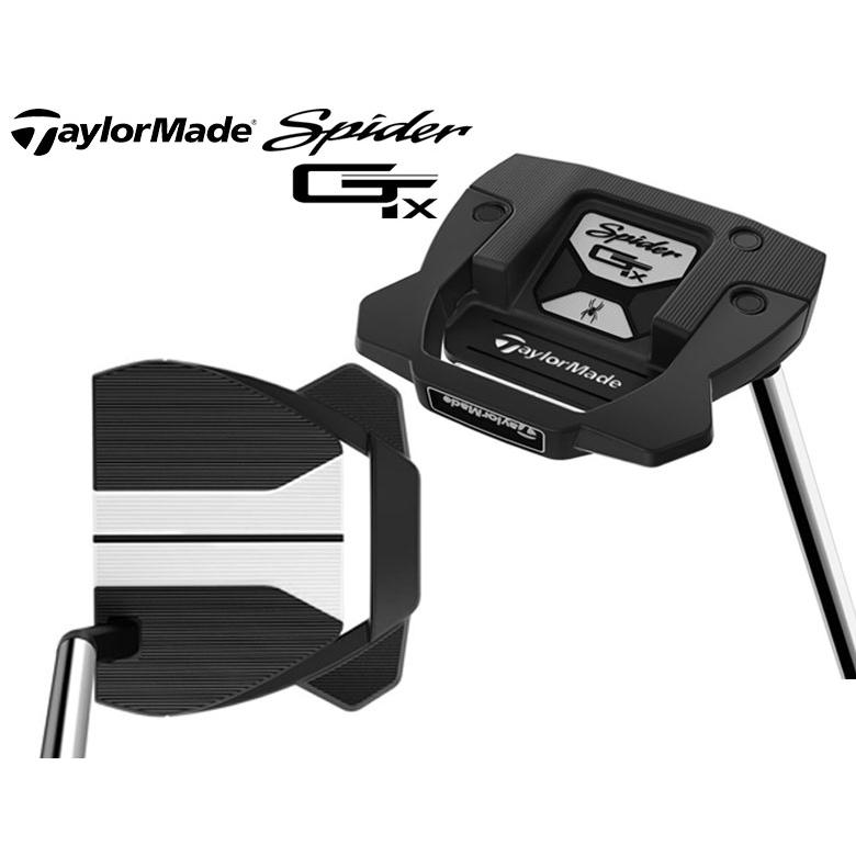 テーラーメイド ゴルフ スパイダー GT X ブラック スモールスラント パター KBS 120 CHROME STEPPED スチールシャフト TaylorMade Spider GTX BK #3｜atomic-golf｜02
