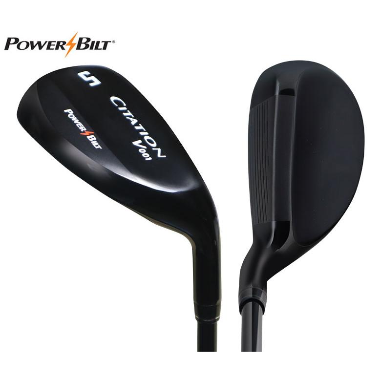 パワービルト サイテーション V001 アイアンセット 8本組 (U5,U6,I7-P,A,S) オリジナルカーボンシャフトPOWERBILT CITATION｜atomic-golf｜03