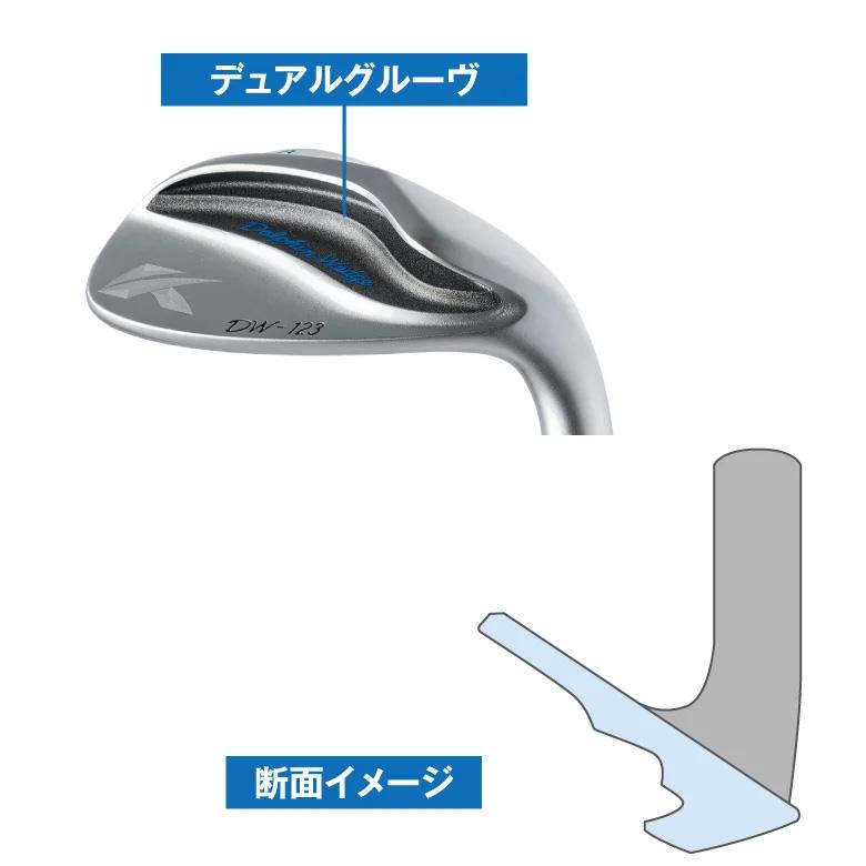 「2本セット」 キャスコ ドルフィン DW-123 ウェッジ 2本組 NSプロ 950GH neo スチールシャフトkascoDOLPHIN NSPRO ネオ｜atomic-golf｜18