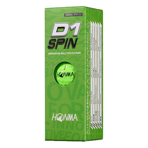 HONMA GOLF（本間ゴルフ） ホンマ D1 SPIN BTQ2301 ゴルフボール 1