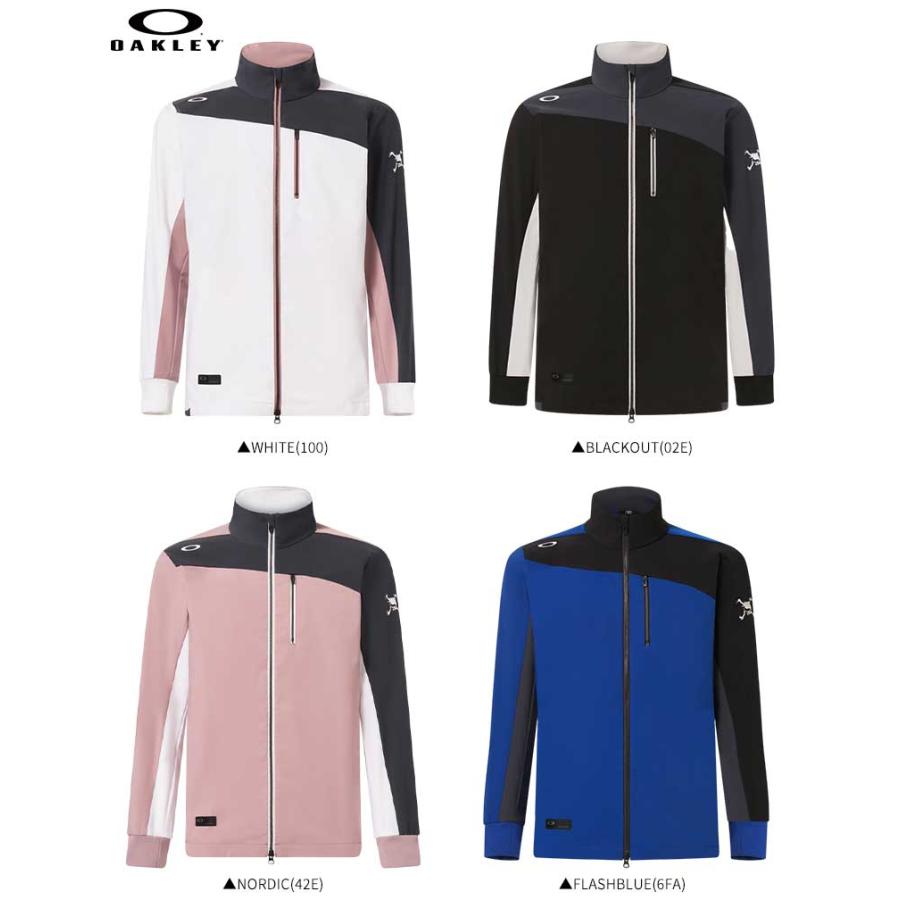 「送料無料/クリアランス」オークリー ゴルフ FOA405721 スカル ジャケット ゴルフウェア OAKLEY Skull Water Resistant Jacket 4.0｜atomic-golf｜03