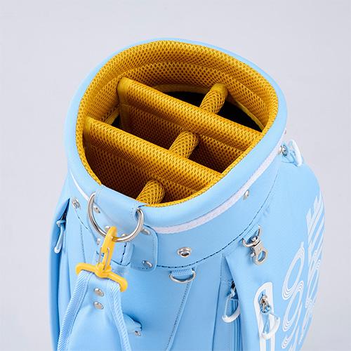 「レディース」ルコック ゴルフ QQCWJJ04 カート キャディバッグ ゴルフバッグ le coq sportif レディース キャディバッグ NV00 RD00 SA00 WH00