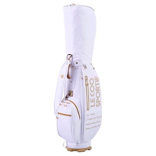 「レディース」ルコック ゴルフ QQCWJJ04 カート キャディバッグ ゴルフバッグ le coq sportif レディース キャディバッグ NV00 RD00 SA00 WH00