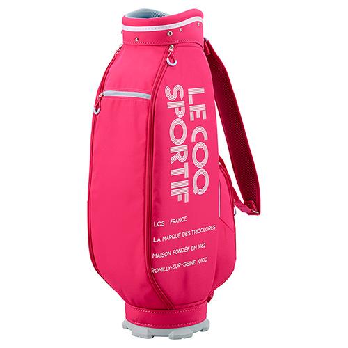 「レディース」ルコック ゴルフ QQCWJJ04 カート キャディバッグ ゴルフバッグ le coq sportif レディース キャディバッグ NV00 RD00 SA00 WH00