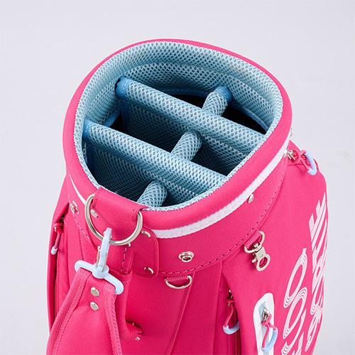 「レディース」ルコック ゴルフ QQCWJJ04 カート キャディバッグ ゴルフバッグ le coq sportif レディース キャディバッグ NV00 RD00 SA00 WH00