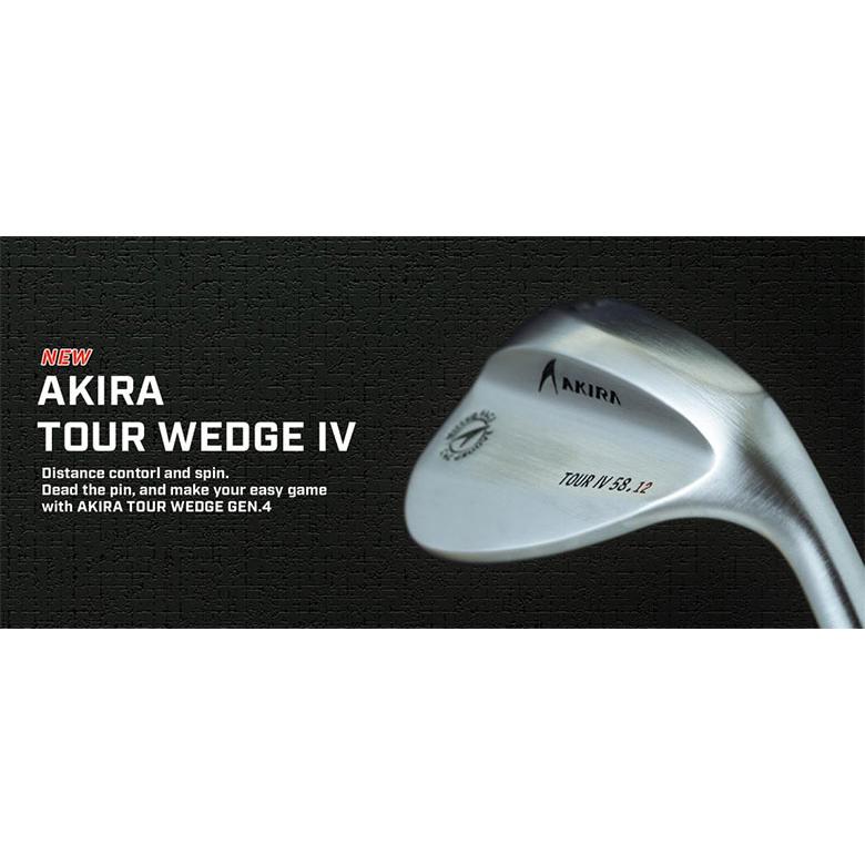 アキラ ゴルフ ツアー ウェッジ 4 クロムメッキ ウェッジ NSPRO 950GH neo スチールシャフト AKIRA Tour Wedge IV NSプロ ネオ｜atomic-golf｜04
