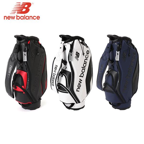 「13-15日限定！最大5,000円引きクーポン！」ニューバランス ゴルフ 4980003 マットPU×エンボスPU×エナメル キャディバッグ | New Balance Golf