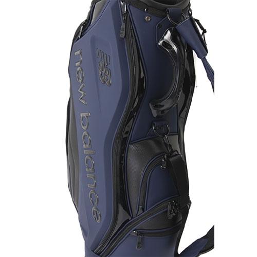 「13-15日限定！最大5,000円引きクーポン！」ニューバランス ゴルフ 4980003 マットPU×エンボスPU×エナメル キャディバッグ | New Balance Golf | 15