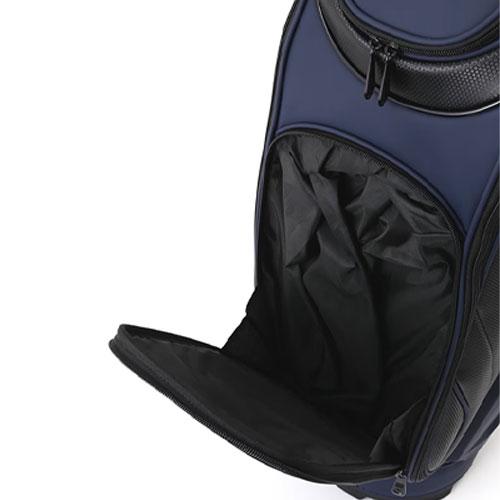 「13-15日限定！最大5,000円引きクーポン！」ニューバランス ゴルフ 4980003 マットPU×エンボスPU×エナメル キャディバッグ | New Balance Golf | 16