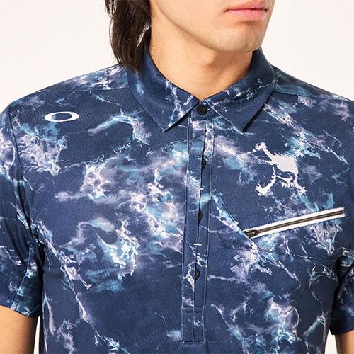 「送料無料/クリアランス」オークリー FOA406429 Skull Deep Shade Shirt ポロシャツ ゴルフウェア｜atomic-golf｜14