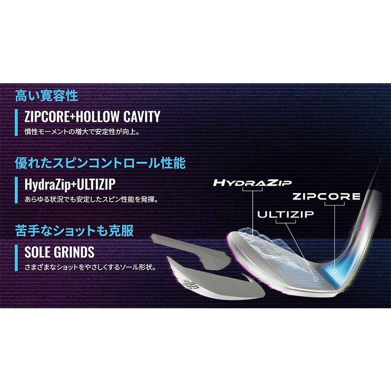 「送料無料」クリーブランド ゴルフ CVX2 ジップコア ウェッジ ディアマナ for CG II カーボンシャフトの画像