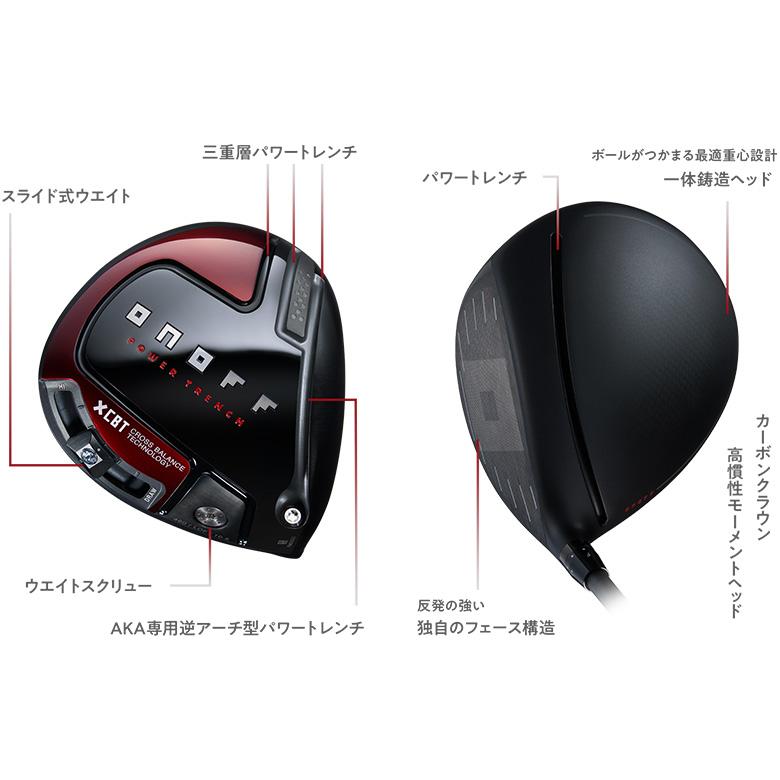 試打＆評価】オノフ AKA(赤)ドライバー 2024／アスリートにもお勧め