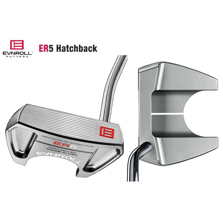 レフティー/左用」イーブンロール ゴルフ ER5 ハッチバック マレット
