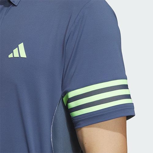 「送料無料」アディダス ゴルフ IKK68 3ストライプス メッシュベント 半袖 ポロシャツ ゴルフウェア adidas｜atomic-golf｜10