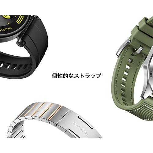 ファーウェイ WATCH GT4 46mm PNX-B19 ゴルフナビ機能搭載 スマート