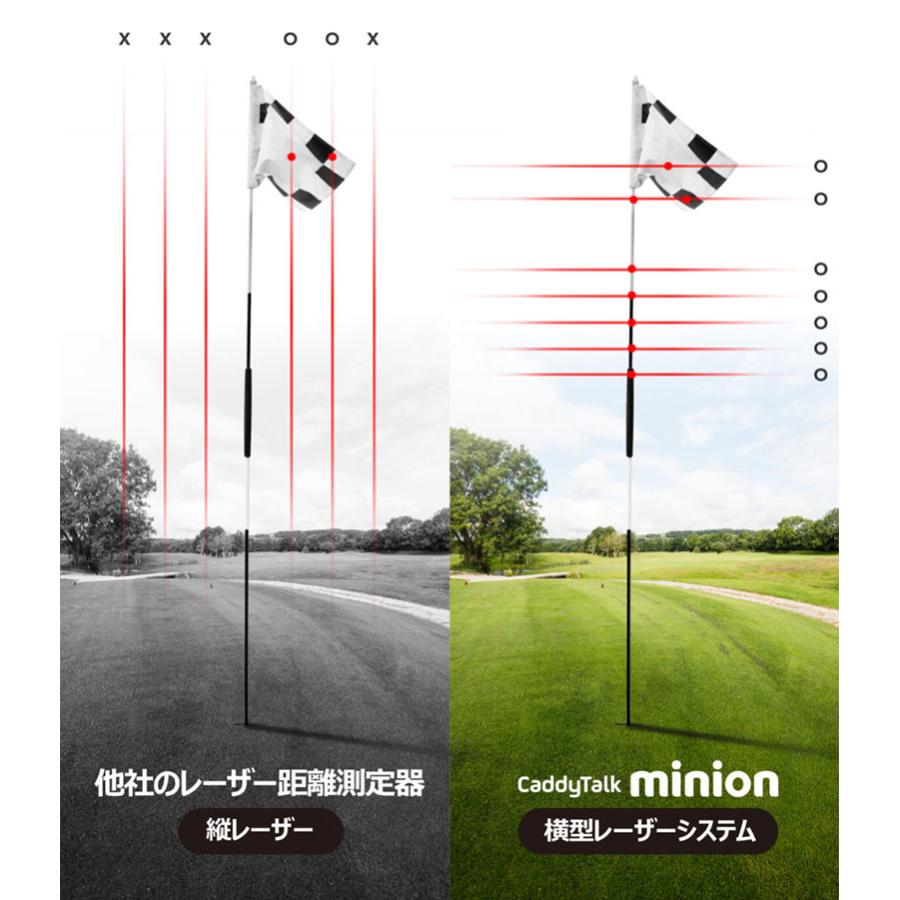 限定カラー」ゴルフゾン キャディトーク ミニオン 距離測定器 レーザー